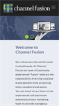 Mobile Screenshot of channel-fusion.com